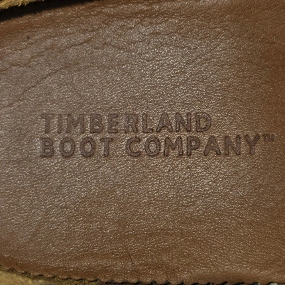Sz 9 Mens Timberland Wodehouse Lost History Brown Leather Cap Toe Oxford Shoes